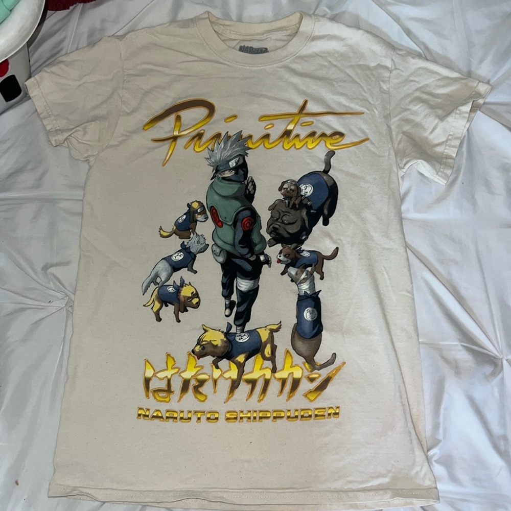 kakashi naruto shippuden shirt PRIMITIVE